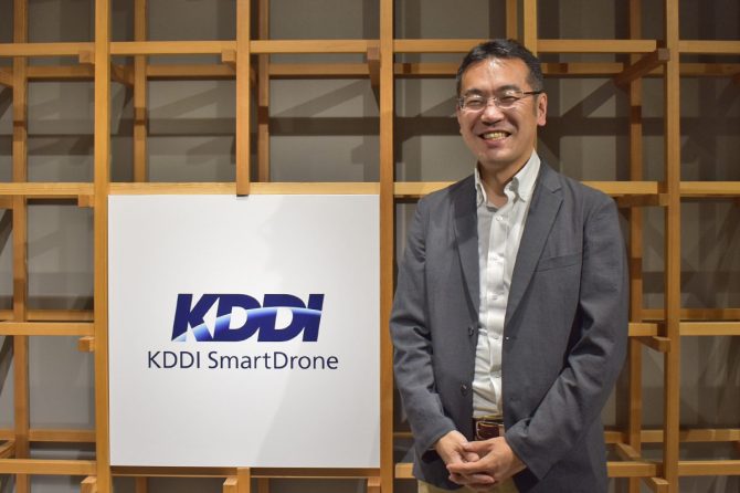KDDIスマートドローン株式会社 代表取締役社長の博野雅文氏