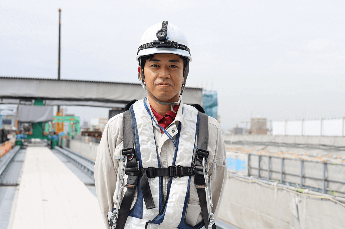 森 謙吾さん 阪神高速道路株式会社 管理本部 大阪保全部 改築・更新事業課