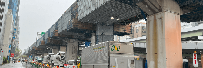 阪神高速リニューアルプロジェクトに迫る第2弾 「大阪港線阿波座拡幅部における大規模修繕工事」