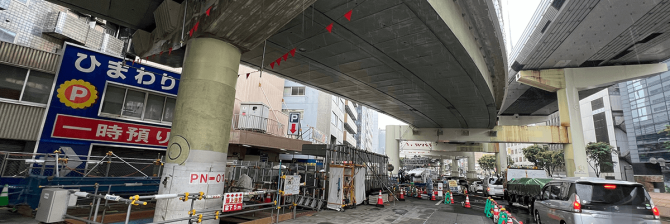 阪神高速リニューアルプロジェクトに迫る第3弾 「湊町・難波地区鋼製基礎大規模更新工事」