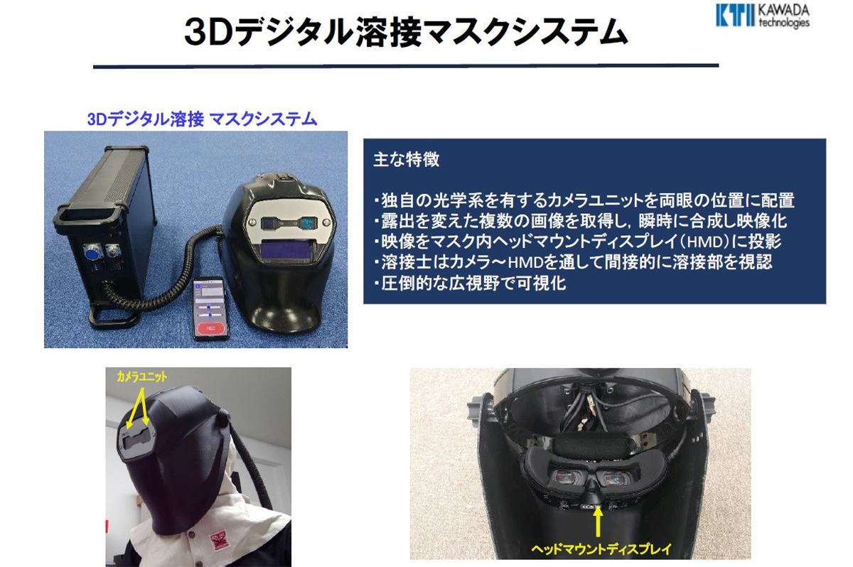 3Dデジタル溶接マスクシステムの概要