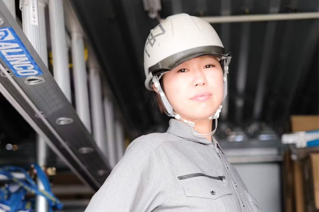 （一社）女性技能者協会 代表理事の前中由希恵さん（なないろ電気通信株式会社（本社・京都府））
