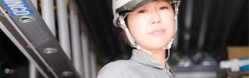 （一社）女性技能者協会 代表理事の前中由希恵さん（なないろ電気通信株式会社（本社・京都府））