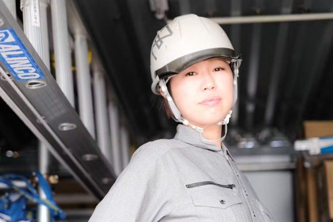 （一社）女性技能者協会 代表理事の前中由希恵さん（なないろ電気通信株式会社（本社・京都府））