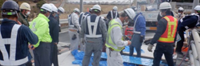 技術者不足の地域でも、施工性と施工品質を発現。再劣化させない工法に定評