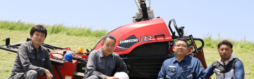 金杉建設などが開発中の「自律走行型草刈り機」を取材してきた