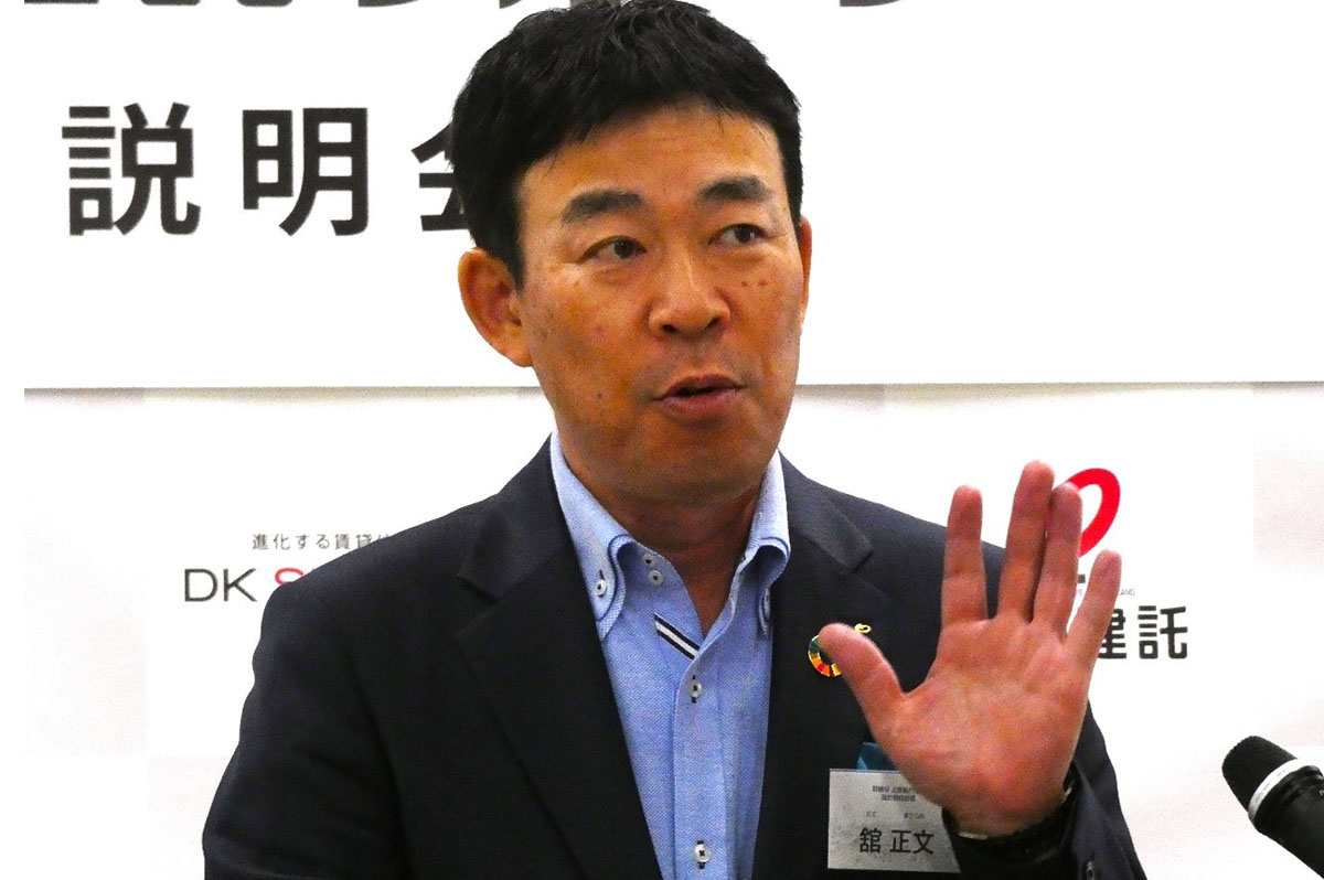 舘正文・取締役 上席執行役員 設計統括部長