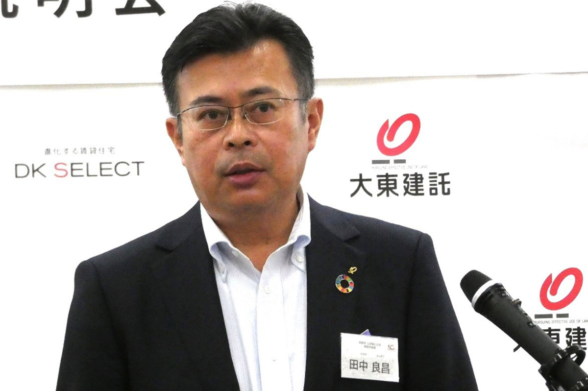 田中良昌・取締役 上席執行役員 業務本部長