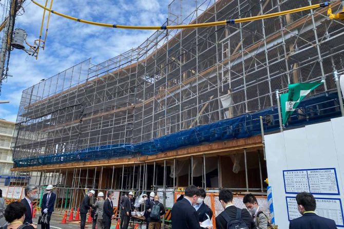 FMT構法をはじめて実物件で実採用した「足立区江北木密移転先プロジェクト」