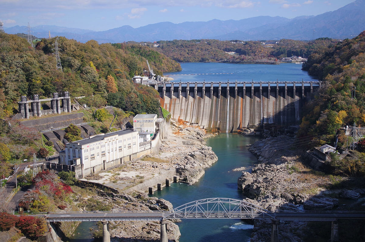 大井ダムならびに大井発電所
