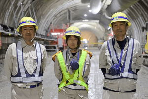 前田建設工業トンネル技術者に聞く 「上下関係ではなく、チーム一丸で取り組む職場を」