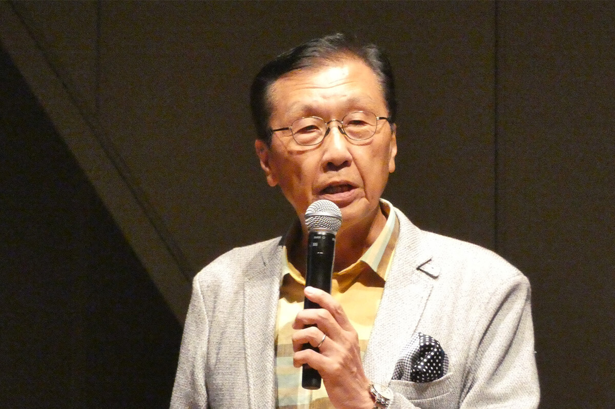 講演した武村雅之名古屋大学特任教授