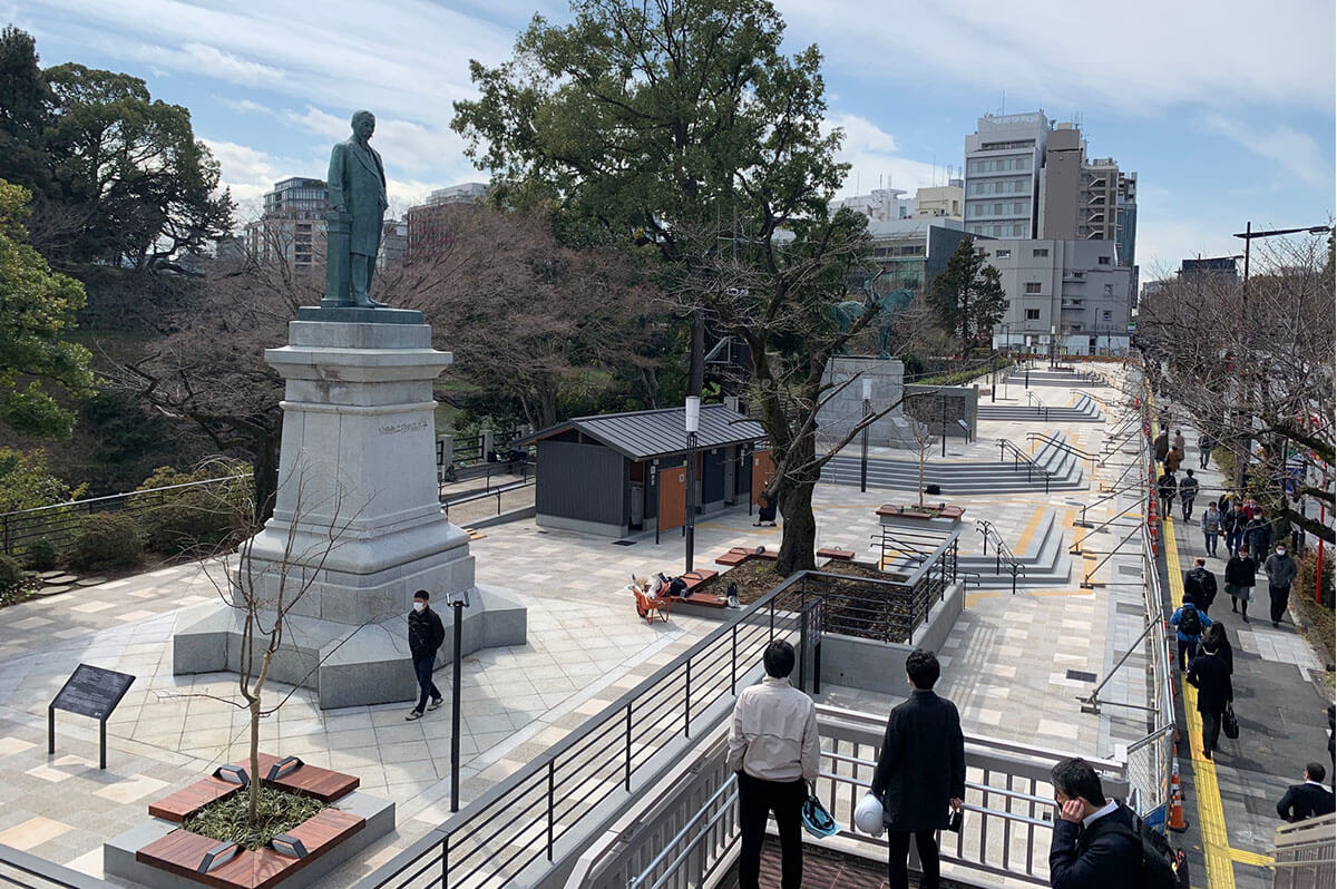 施工後の九段坂公園