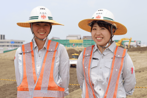 建設業にコワいイメージがあったけど、優しく受け入れてもらった