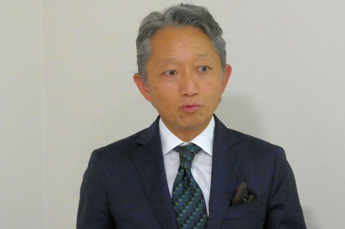 木造木質化を強化すると語る細谷惣一郎社長