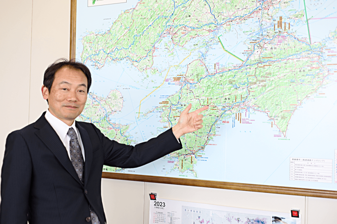 奥田 秀樹さん　国土交通省四国地方整備局 企画部長