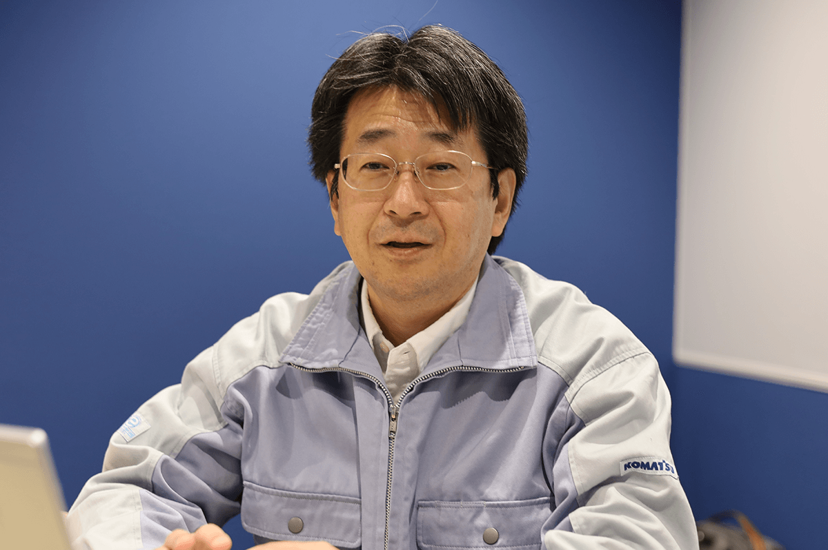 杉村 俊輔さん　コマツ開発本部先端・基盤技術センタ 月面建機研究チーム TM（チームマネージャー）