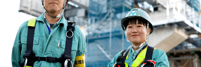 23才で現場代理人に抜擢された横河ブリッジのドボジョ