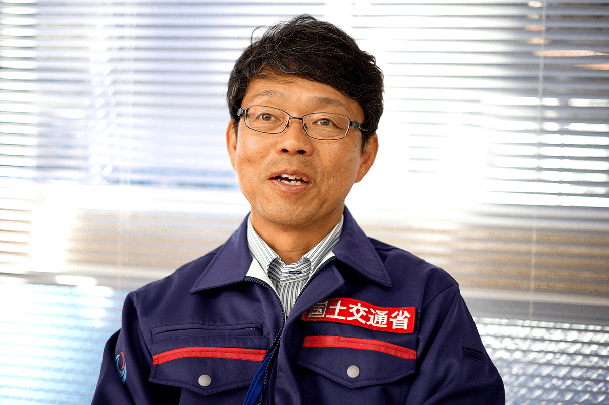 成岡 茂義さん 四国地方整備局 土佐国道事務所 建設監督官