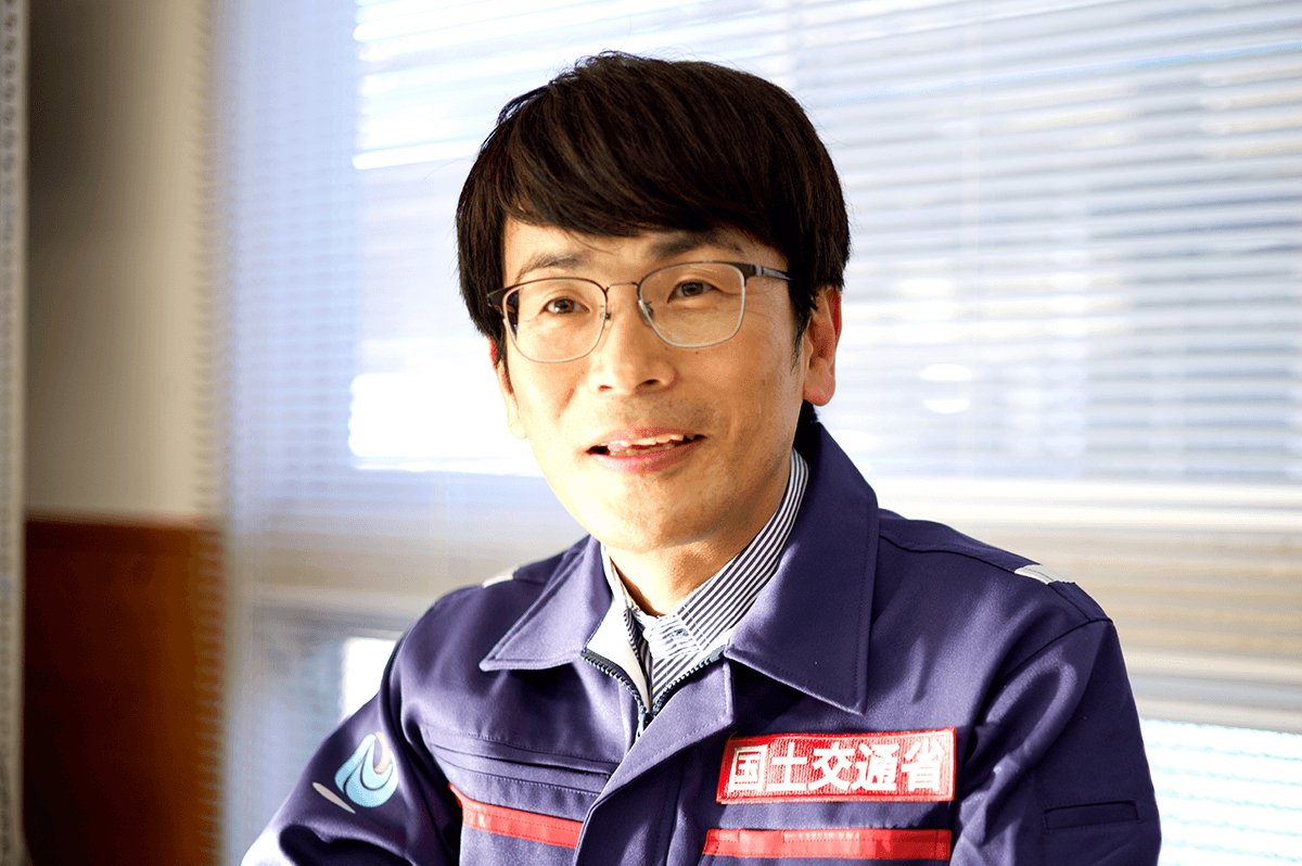 秋森 良一さん 四国地方整備局 土佐国道事務所 建設監督官