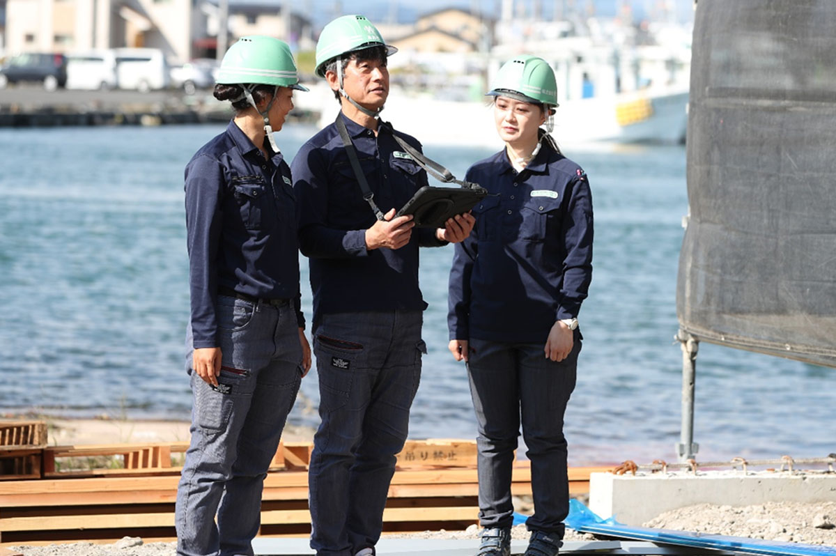 橋本組の技術者