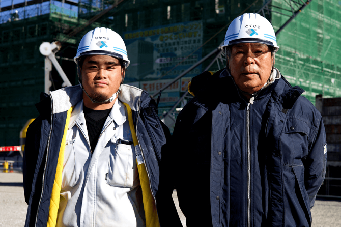 右から、徳久さん、中山さん