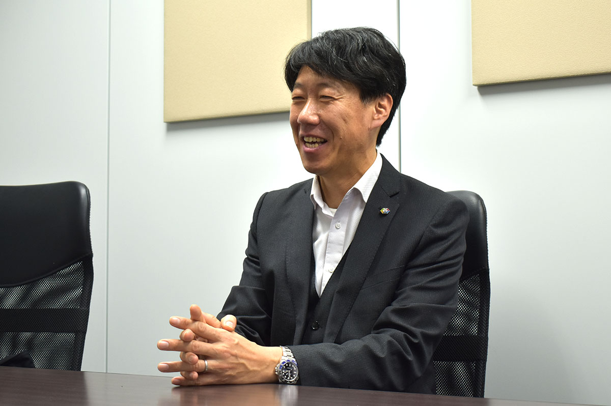 一建設株式会社人材開発部部長の菊地修一氏