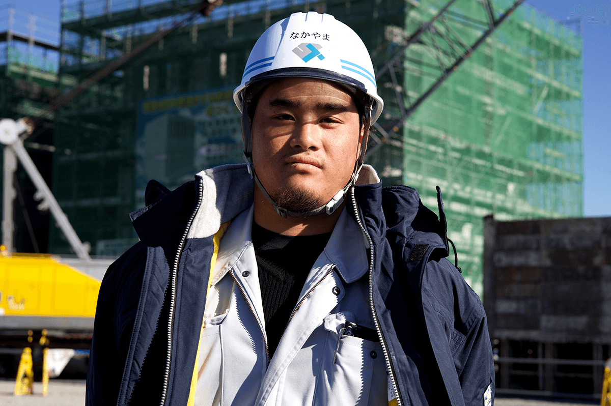 中山 永遠さん 須工ときわ株式会社 工事部 技術員