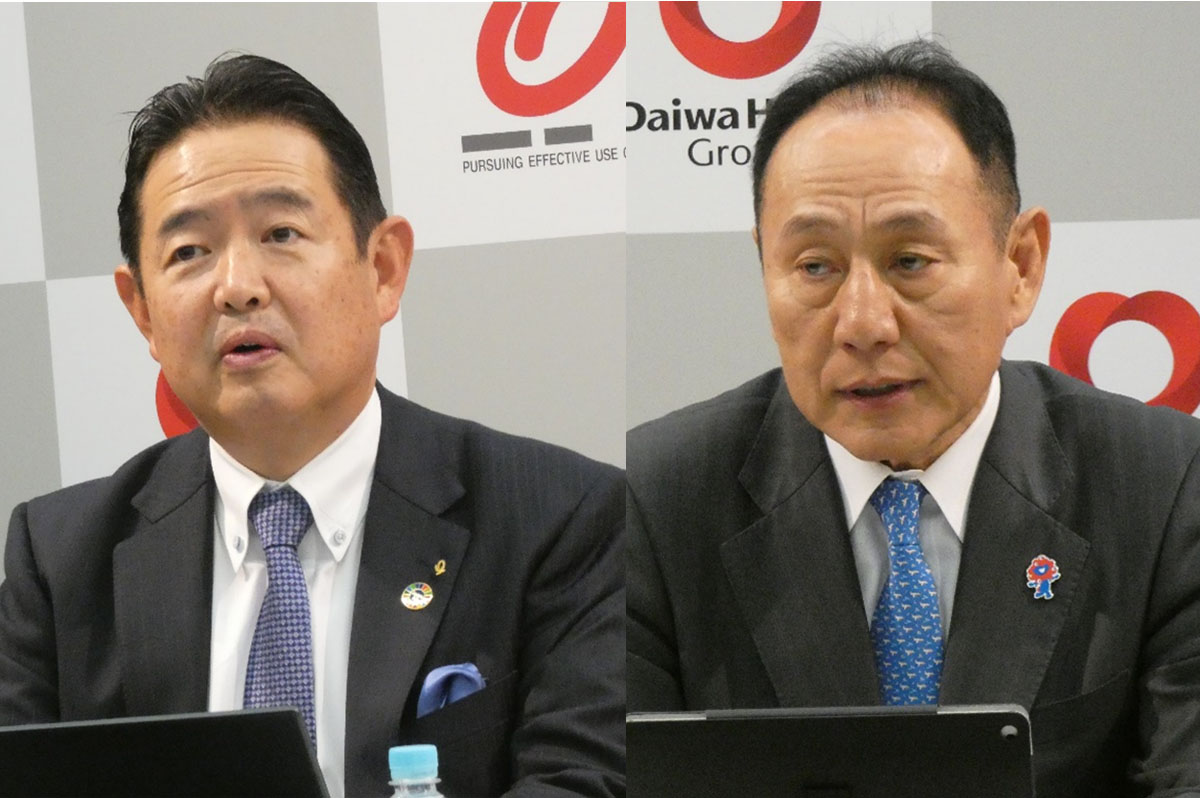 竹内社長と芳井社長