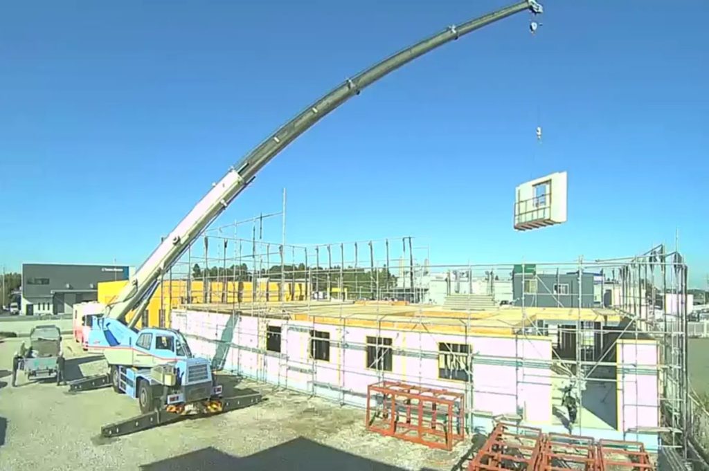 CFS 建築による医療法人社団 新虎の門会酒々井虎の門クリニックの健診棟増築工事（2023年秋）