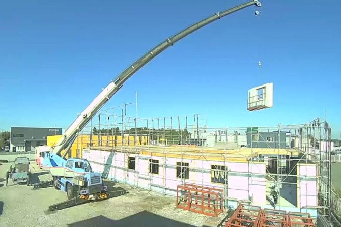 CFS 建築による医療法人社団 新虎の門会酒々井虎の門クリニックの健診棟増築工事（2023年秋）