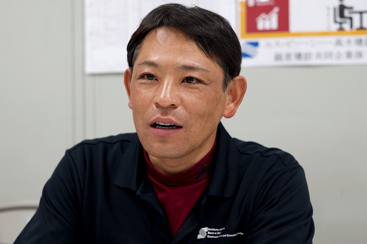 松岡 洋介さん エス・ビー・シー・高木建設JV 主任技術者(監理技術者)