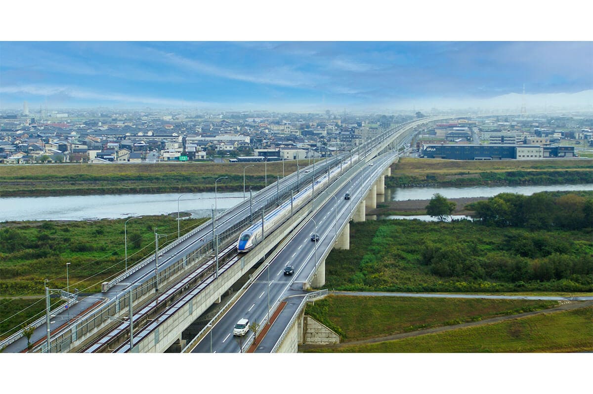 併用橋の「九頭竜川橋梁・新九頭竜橋」