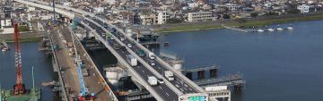 田中賞（作品部門）で最優秀作品賞を受賞した、「高速大師橋更新事業」