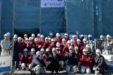 【一建設】「建築科の生徒たちに建設業界を選んでもらいたい」蔵前工科高校の生徒たちに現場見学会を開催