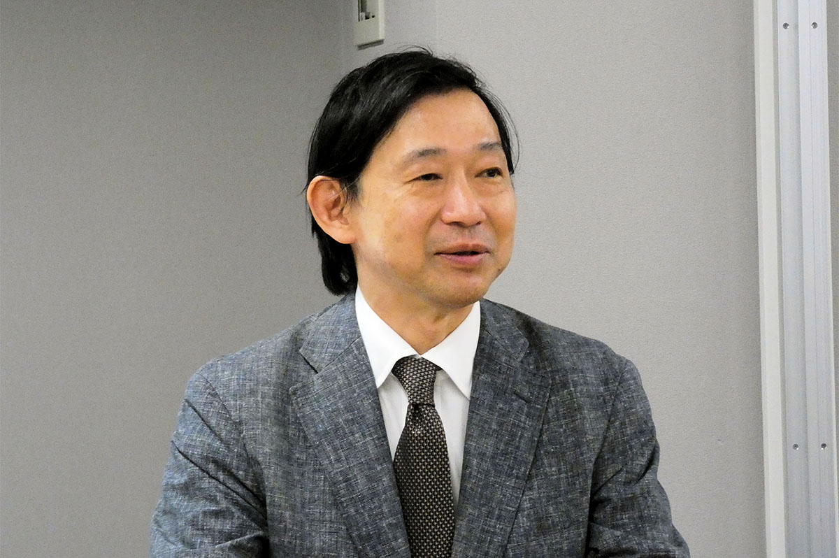 「大震災のような非常時にはルールが必要」と強調した竹内会長