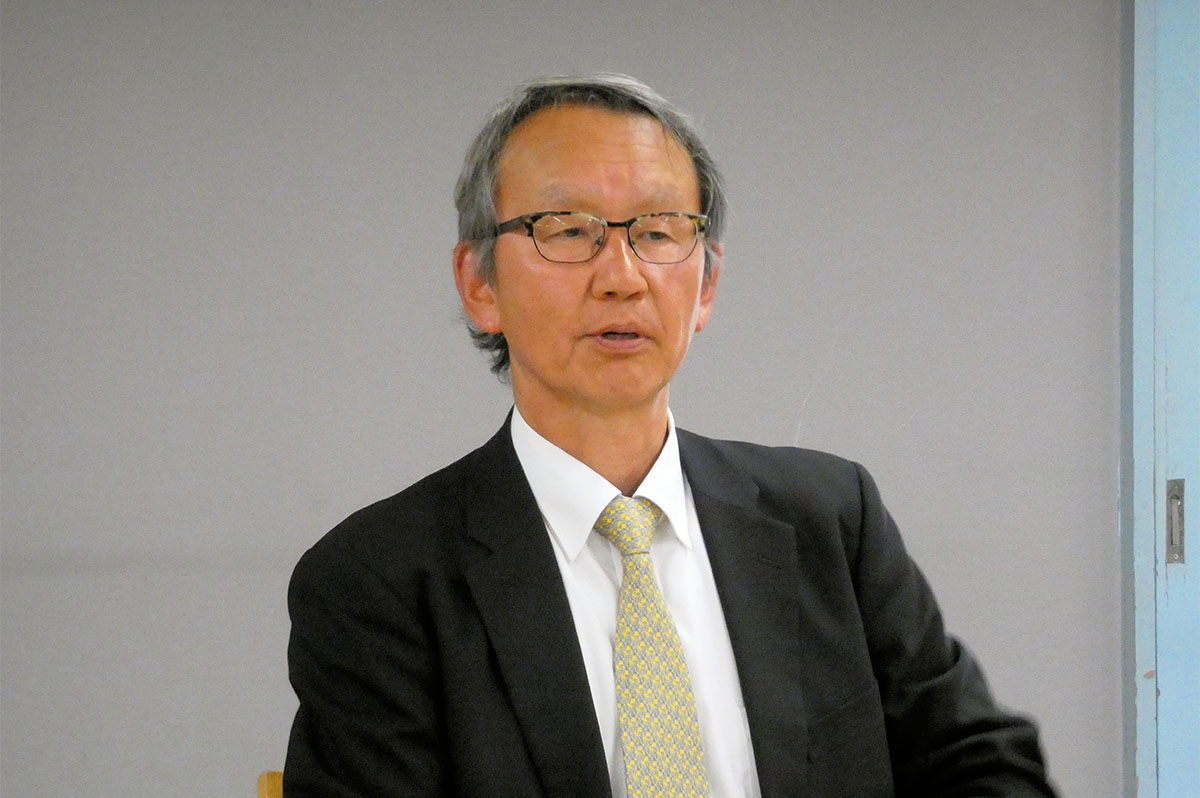 提言をリードした川口健一副会長