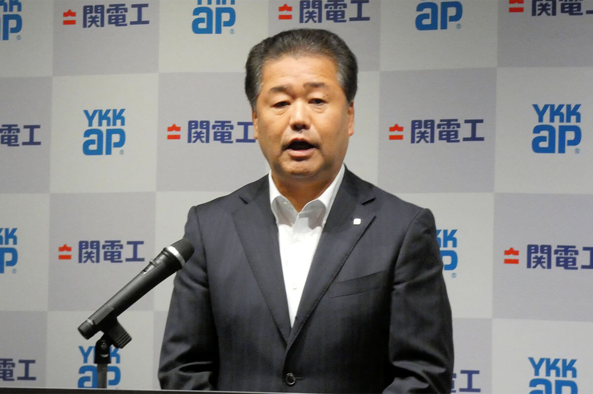 「未開拓のビルの壁面がターゲット」と語る魚津社長