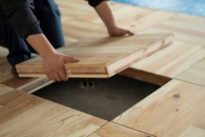 国産材のCLTを活用した新たな床システム 6社連携で開発・販売