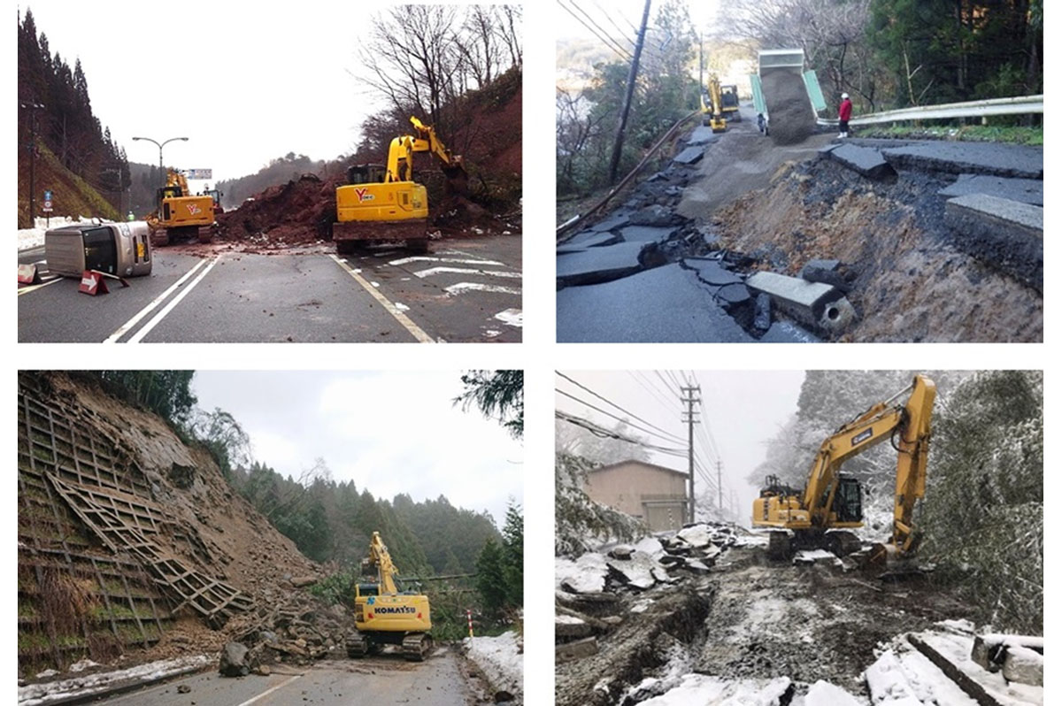 石川県建設業協会が取り組んだ道路啓開