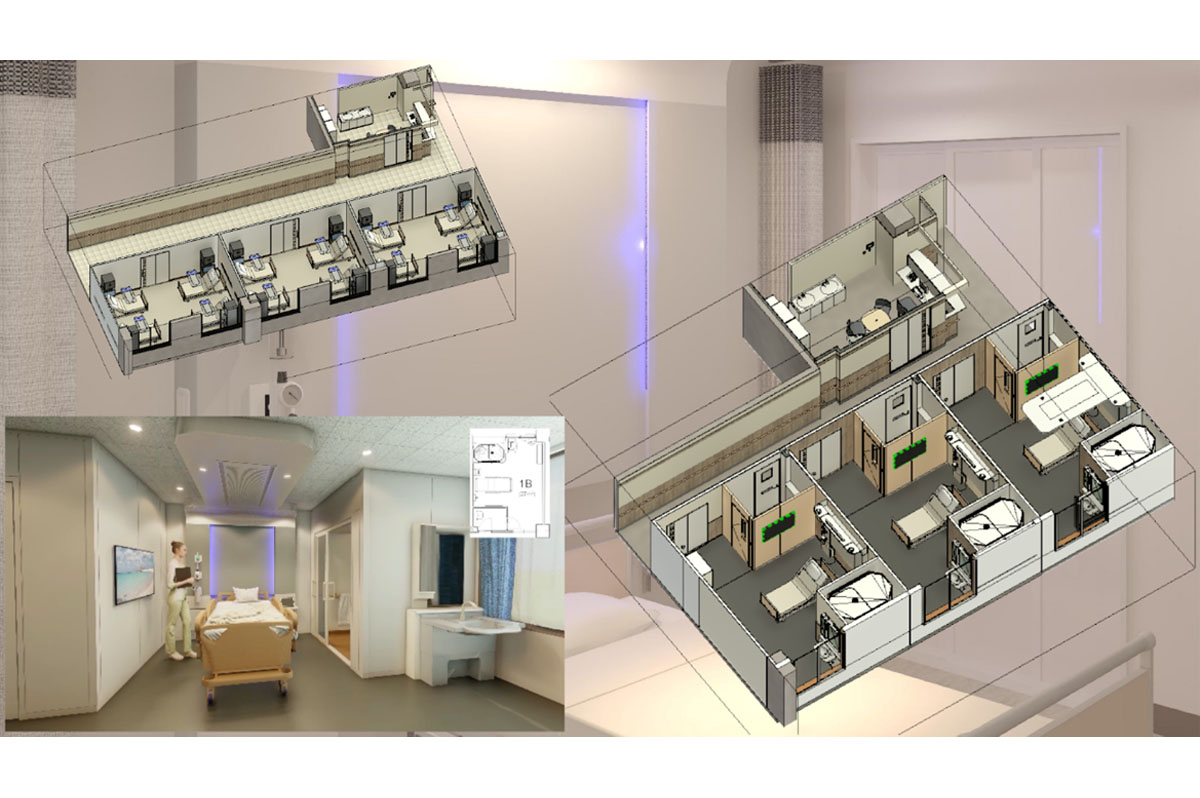 BIMを使った空間シミュレーション
