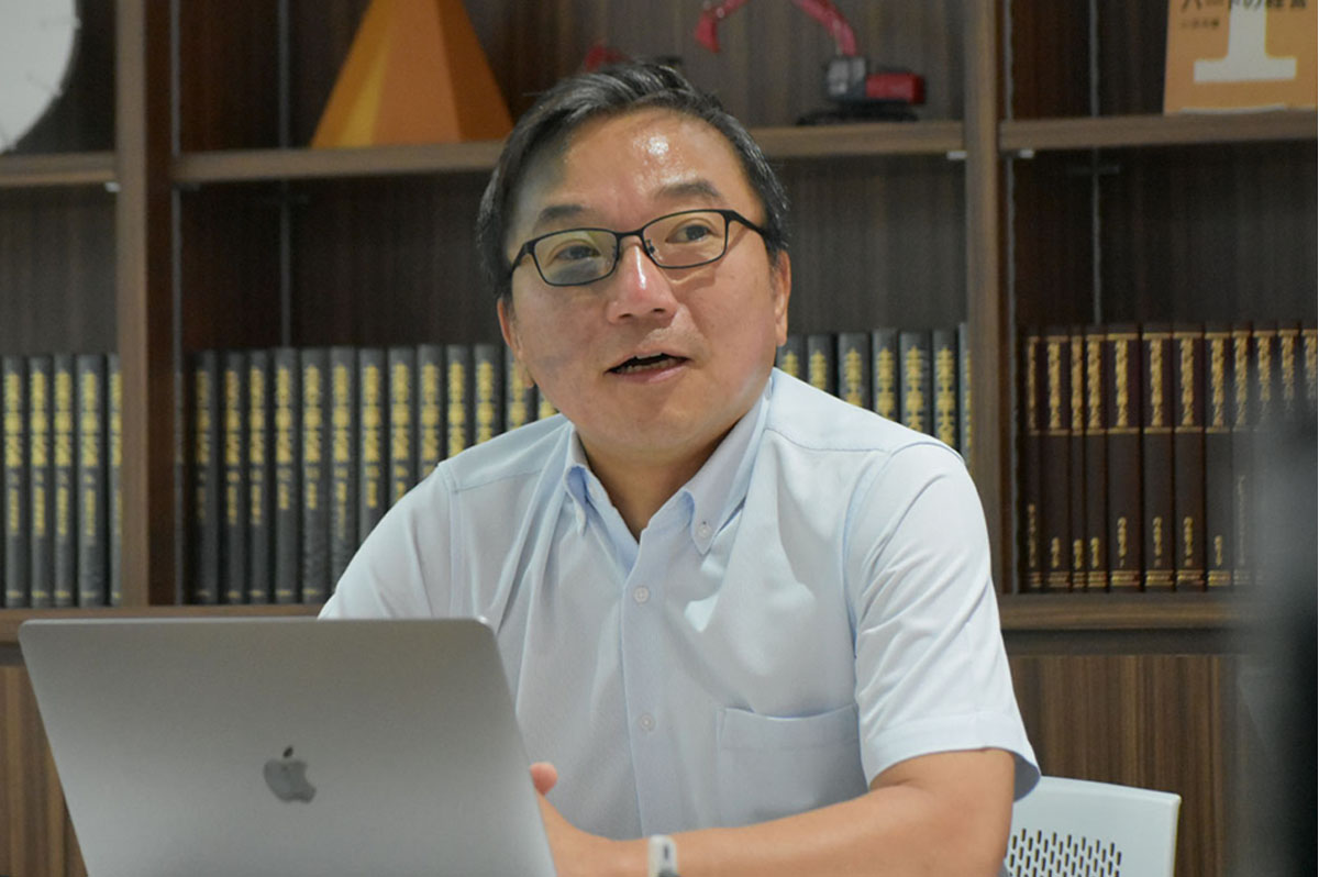 ペーパレススタジオジャパン株式会社 代表取締役の勝目高行氏