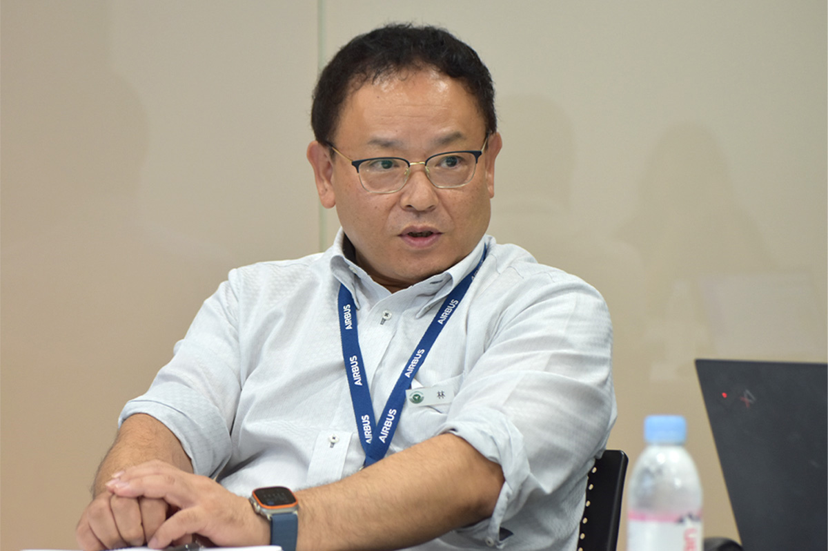 建築事業本部技術統括部長の林征弥氏