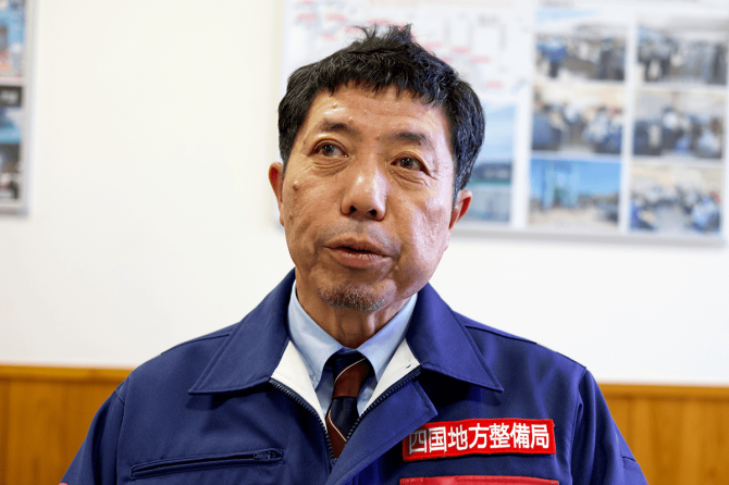 石下 増美さん　国土交通省 四国地方整備局 土佐国道事務所 事業対策官