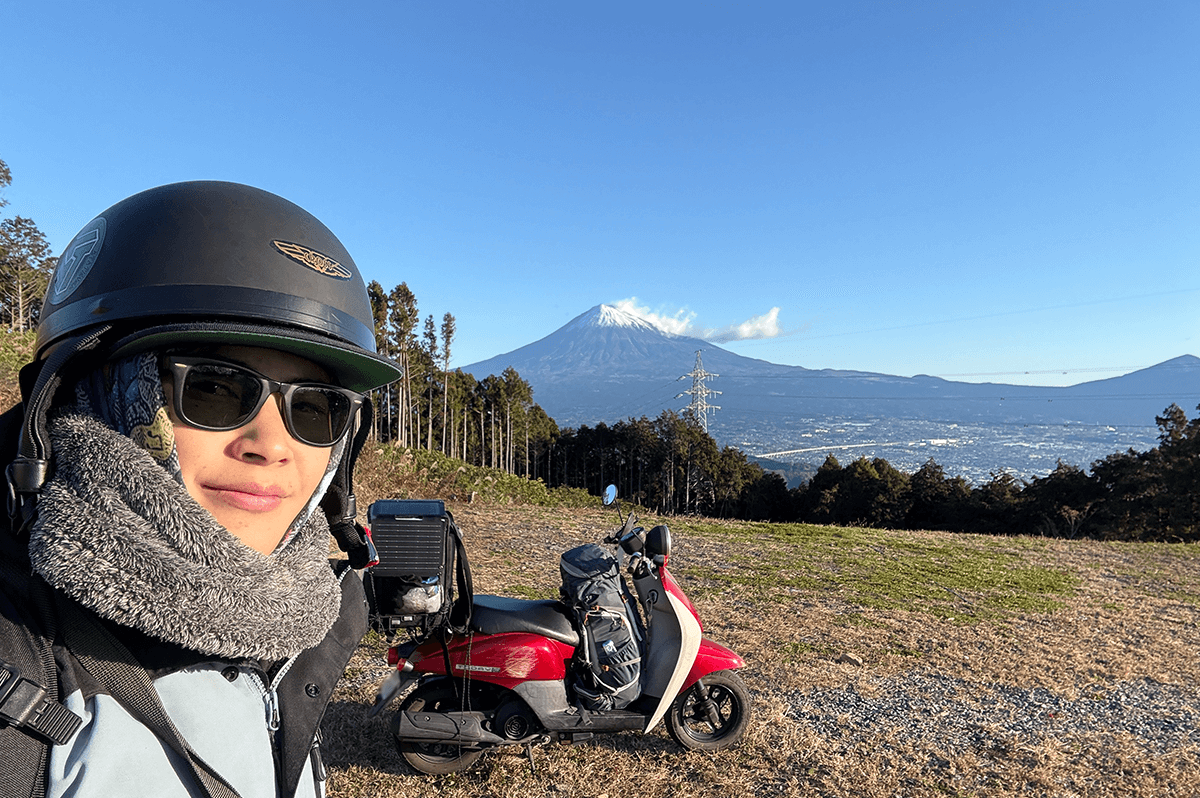 旅する山口くん(山口くん提供)