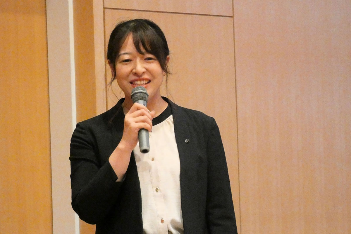 エービーシー商会の井坂さん。人と環境への想いを語る