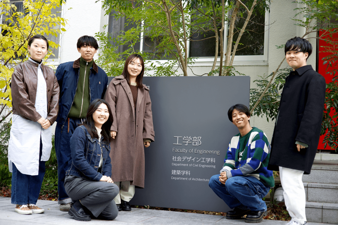 福岡大学景観まちづくり研究室の皆さん