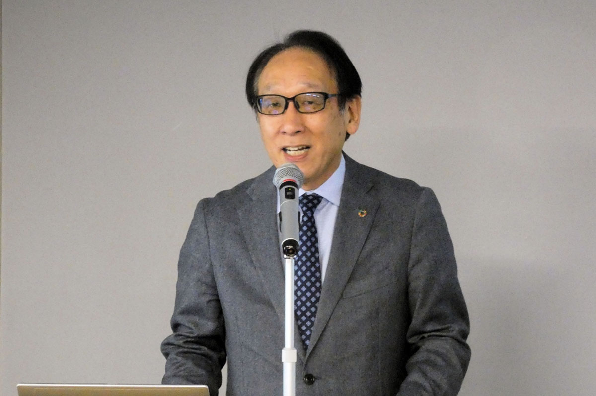 今村文彦副会長(土木・建築TF委員長、東北大学教授)