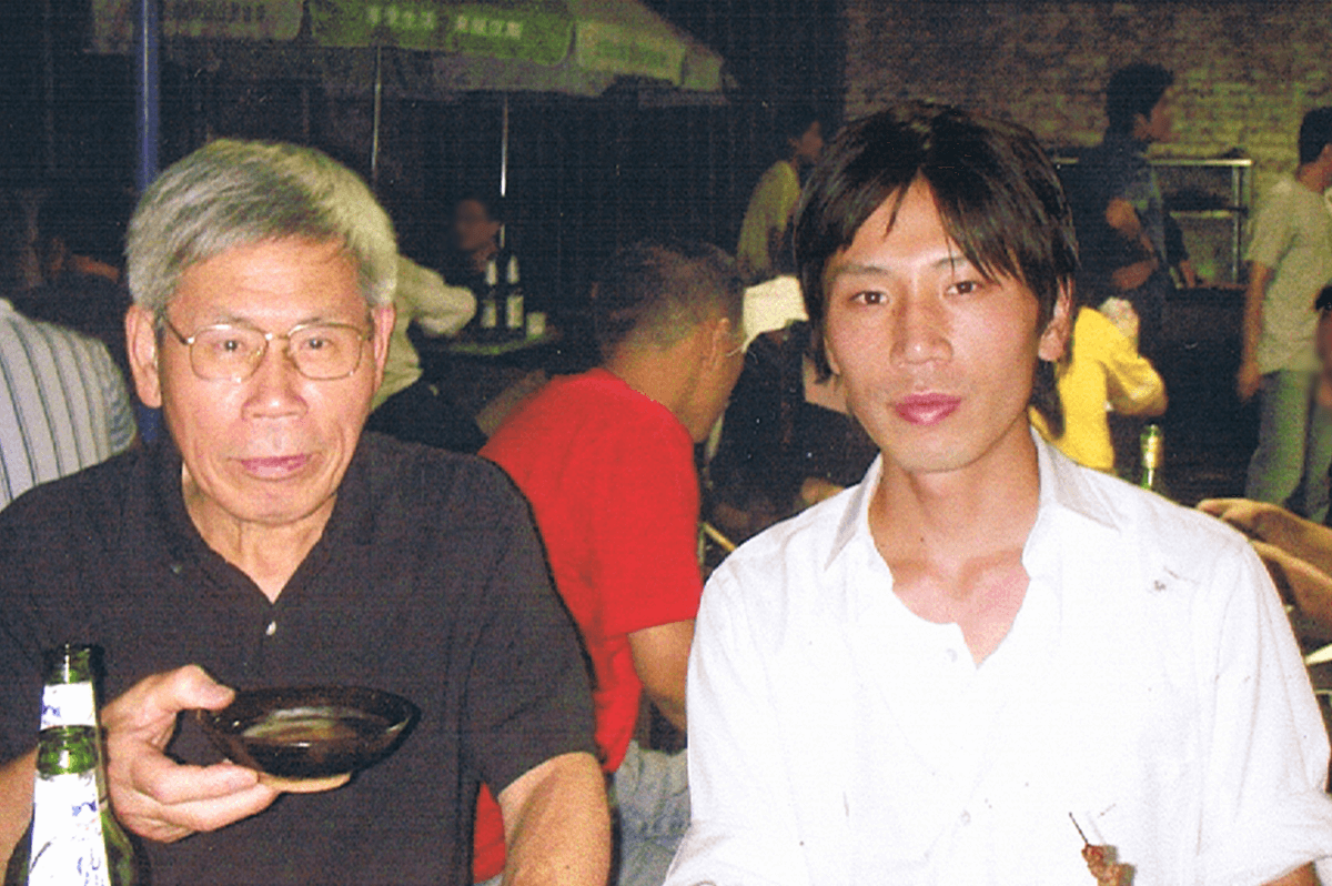 ご両親が西安にいる木藤さんを訪問したときのスナップショット(本人提供)