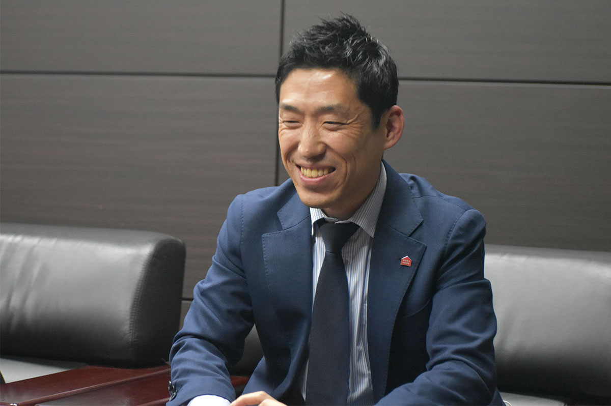 企画開発部部長兼CSR室長の大森幹郎氏